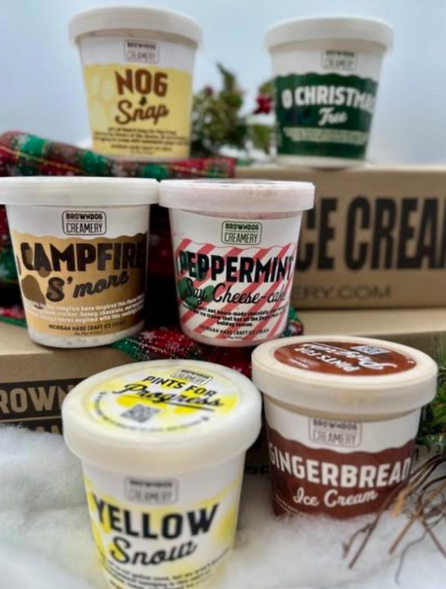 The 6 pack Browndog Creamery Holiday Collection