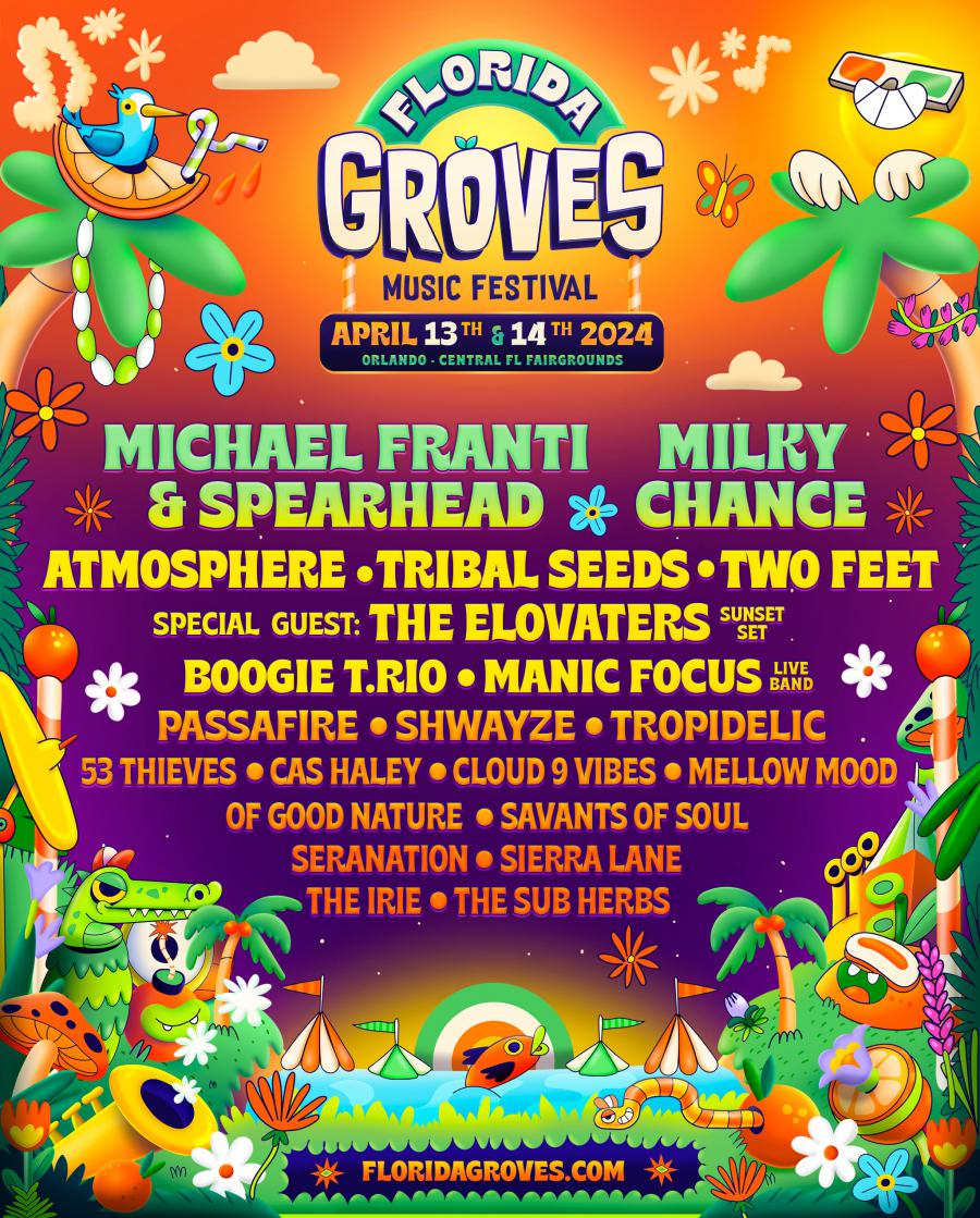 Florida Groves Music Festival Announces Vibrant and Diverse 2024 Lineup