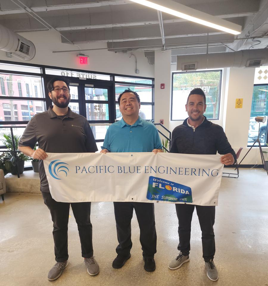 Pacific Blue Engineering Opens New Office in Orlando, Fl