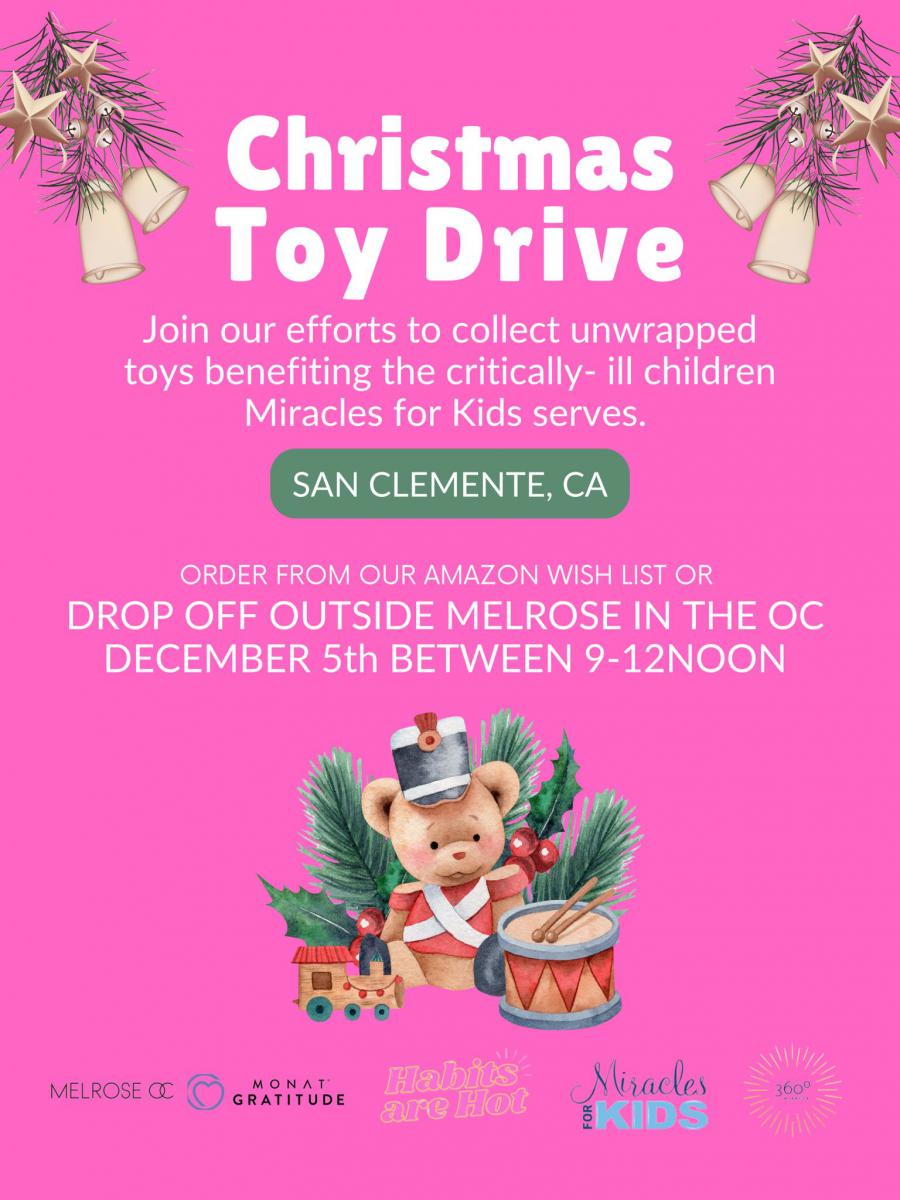 Local San Clemente Christmas Toy Drive collects toys that will be