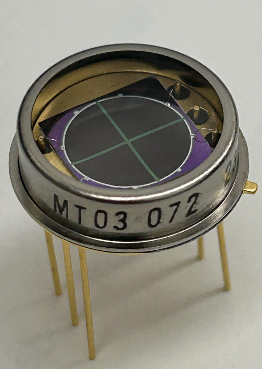 Image of Marktech Optoelectronics New 50mm2 Active Area Si Quadrant Photodiode MT03-072