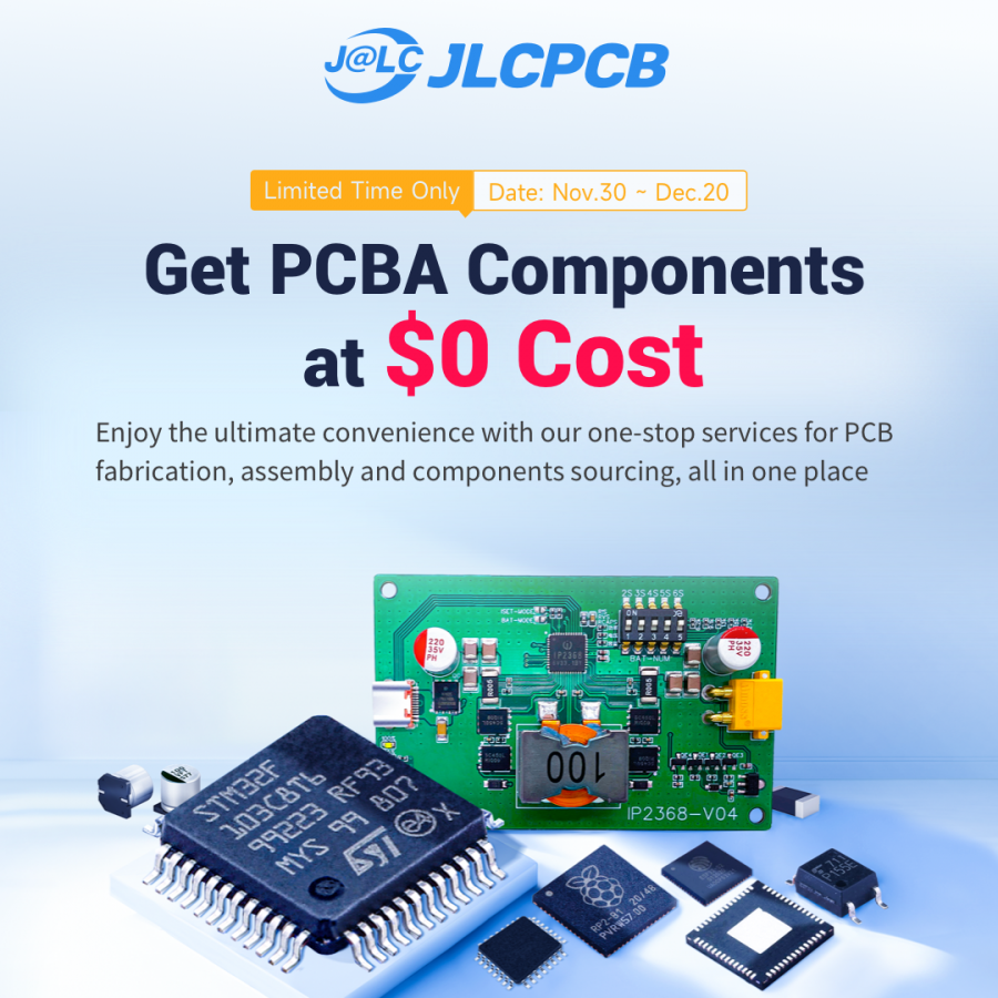 JLCPCB Free PCBA Parts