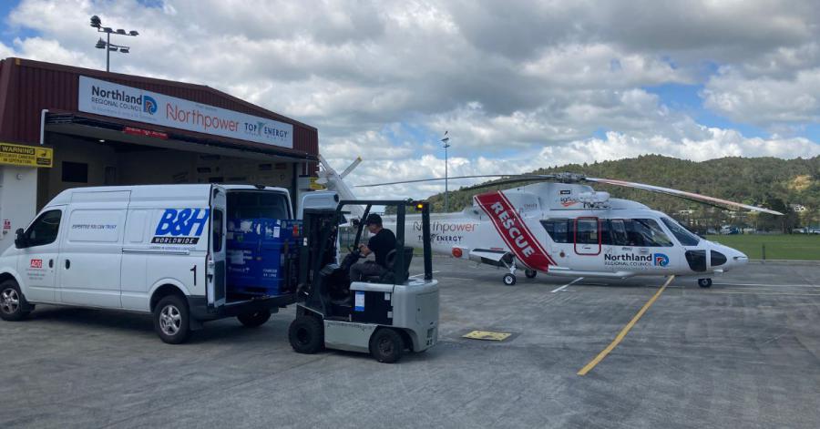 B&H Worldwide delivers AOG aircraft engine to NRHL