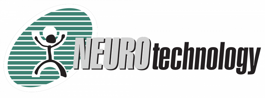 Neurotechnology logo. Caption: Neurotechnology is a developer of high-precision algorithms and software based on deep neural networks and other AI-related technologies.