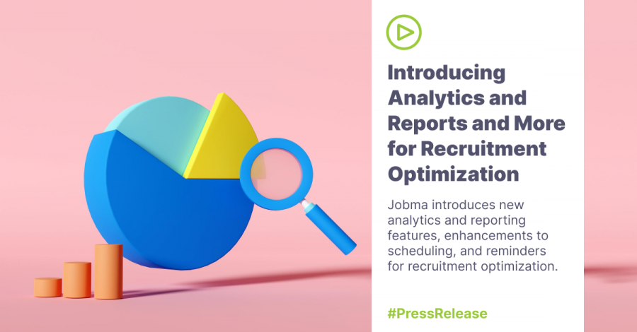 Introducing Analytics and Reports and Enhancements to Scheduling and Reminders in Jobma for Recruitment Optimization