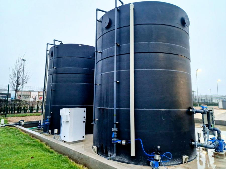 Niplast Elevates Industry Standards with Bulk Storage Tanks for State-of-the-art Effluent treatment plant.