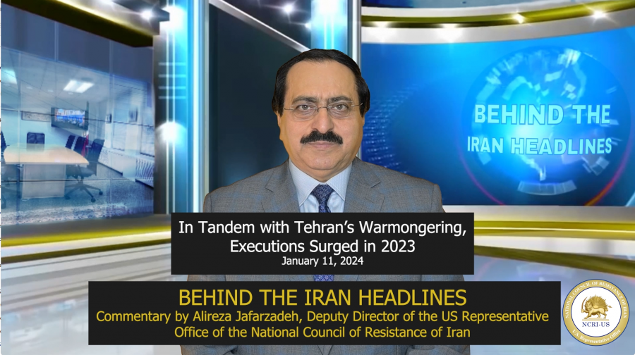 Alireza Jafarzadeh, the deputy director of the U.S. office of the National Council of Resistance of Iran, says Iran’s religious dictatorship executed 834 people in 2023, the highest number in the past eight years and a 34% increase in respect to the previous year.