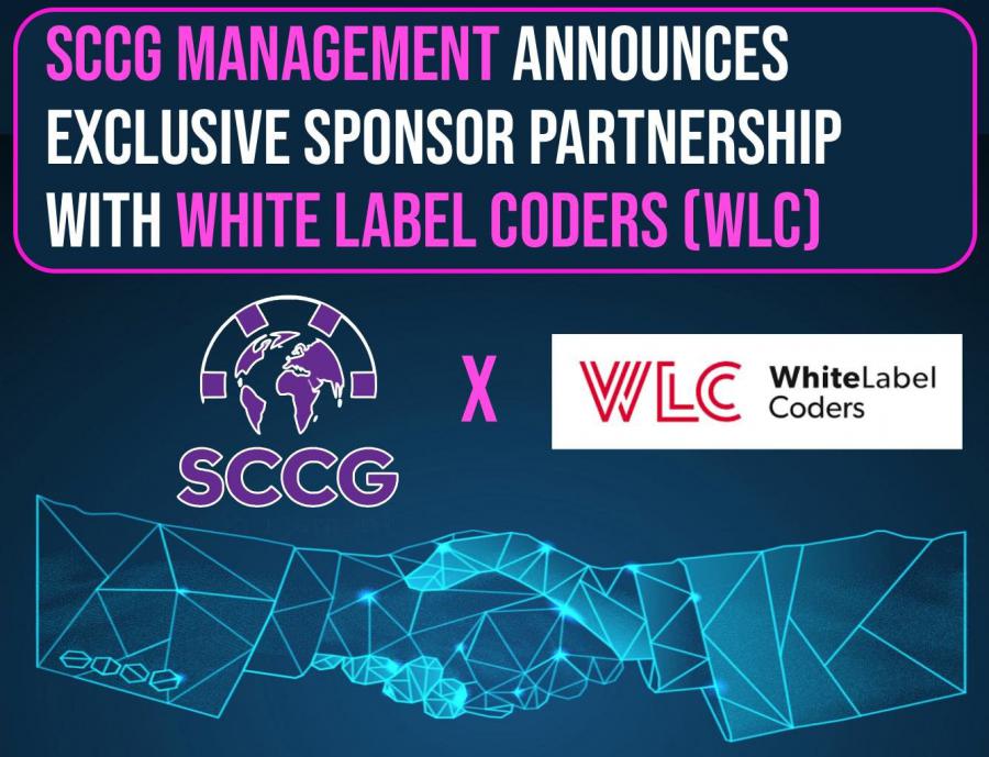 SCCG Management Announces Exclusive Sponsor Partnership with White Label Coders (WLC)
