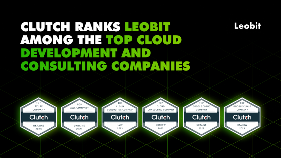 Clutch Ranks Leobit Among the Top Cloud Development and Cloud Consulting Companies