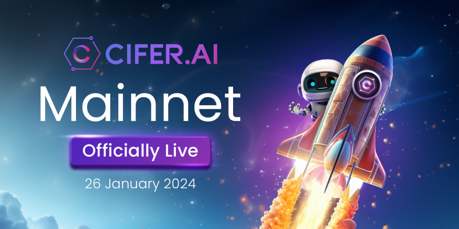 CiferAI Mainnet Launch Announcement