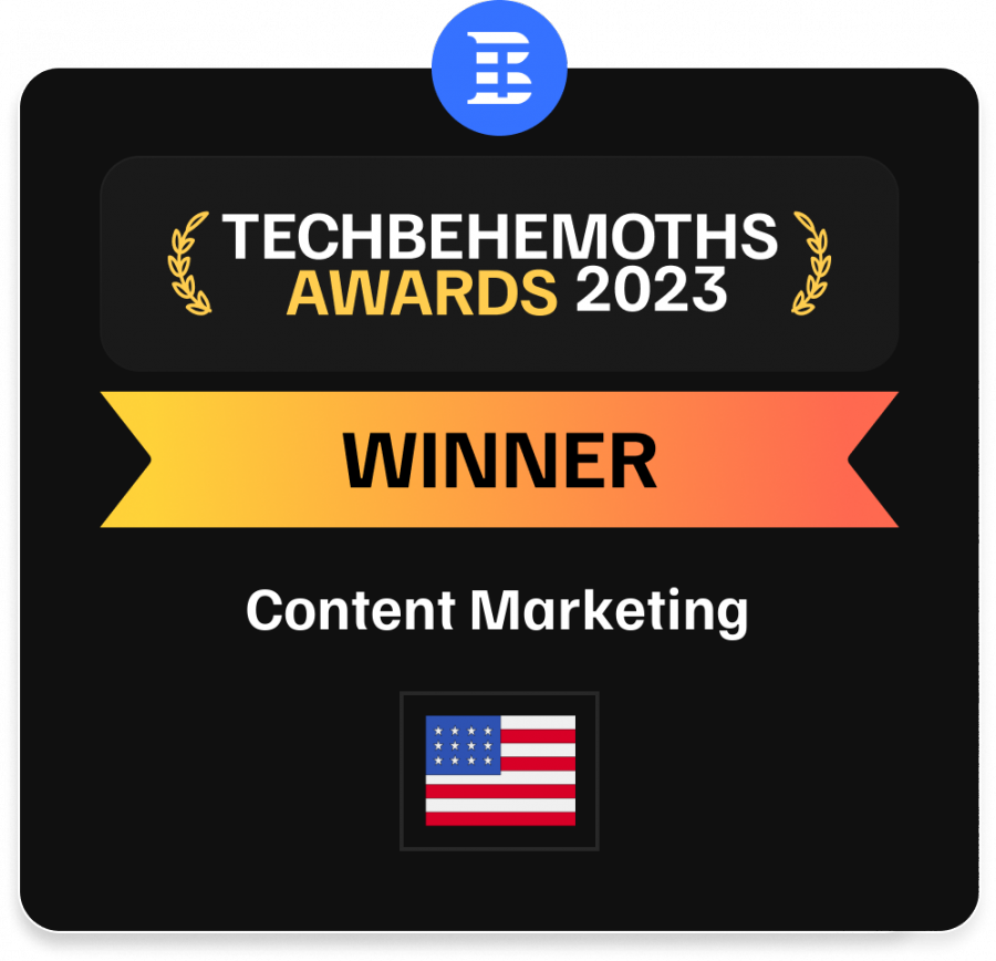 SocialSellinator Triumphs with the Prestigious TechBehemoths 2023 Award for Excellence in Content Marketing