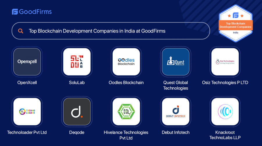 Top Blockchain Development Companies in India