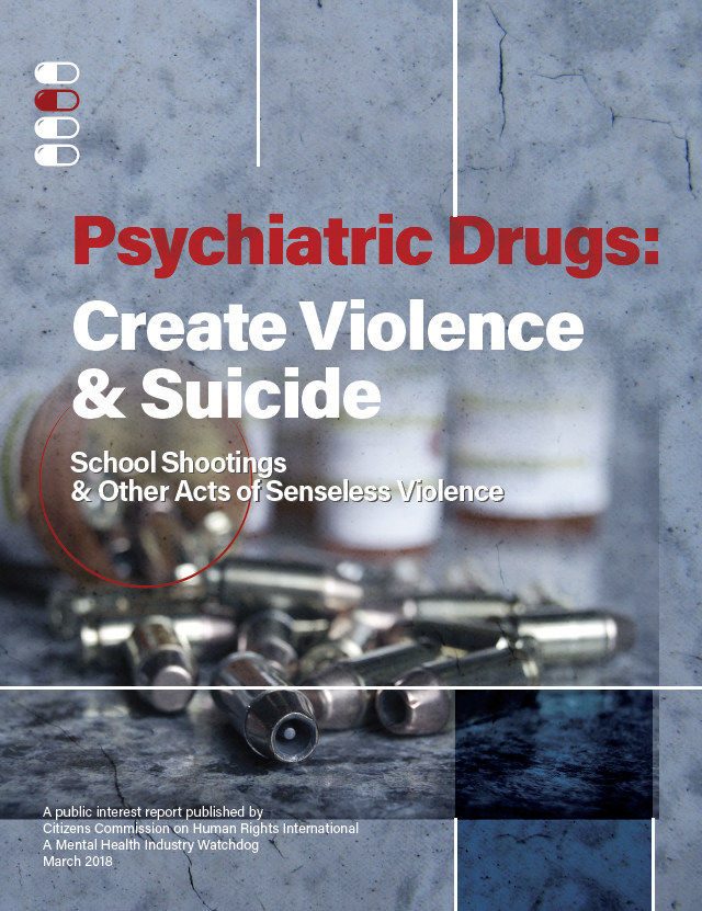 Between 2004 and 2012 the FDA’s safety information and adverse event reporting program, known as MedWatch, received a staggering 14,773 reports of psychiatric drugs causing violent side effects.
