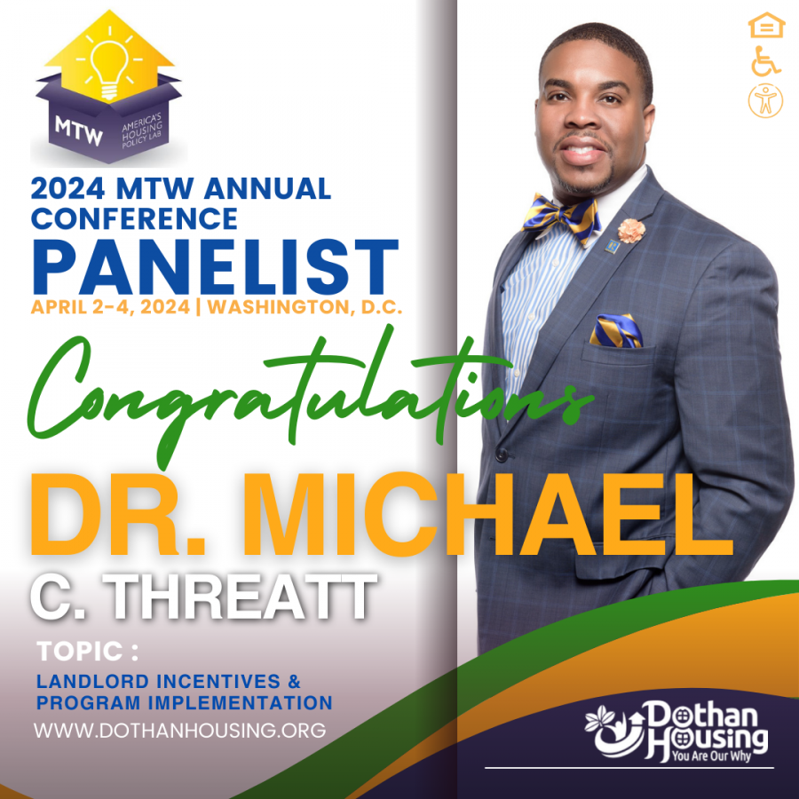 Dr. Michael Threatt_2024 MTW Conference Panelist_Landlord Incentives Cohort
