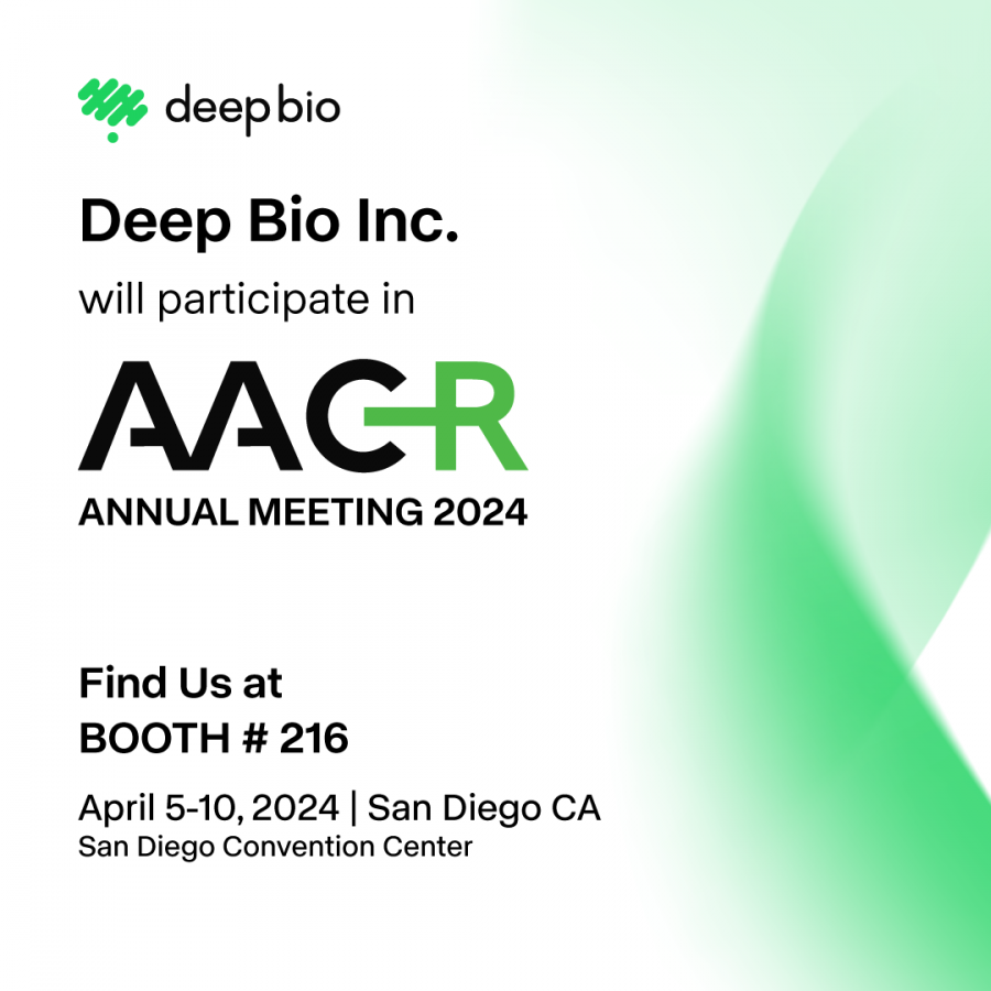 Deep Bio to Present Research Findings at Poster Sessions during AACR