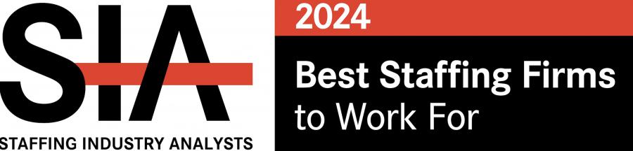 Logo: 2024 SUA Best Staffing Firms to Work For