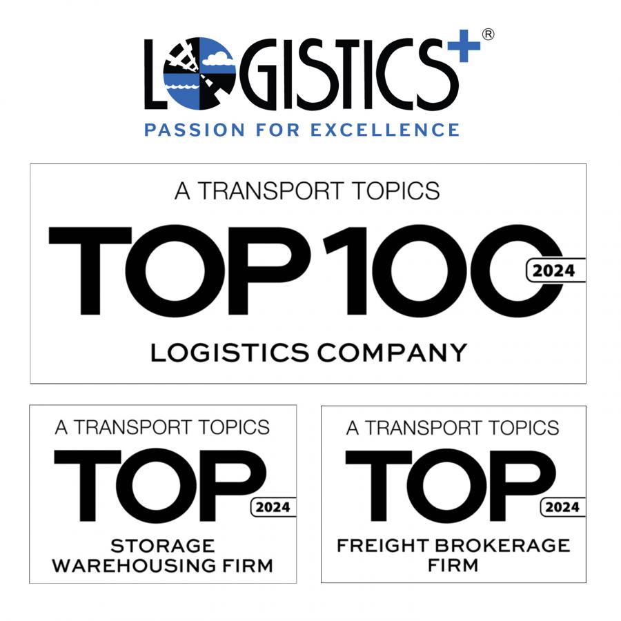 Logistics Plus Top 100 3PL, Warehousing Firm, and Brokerage Firm