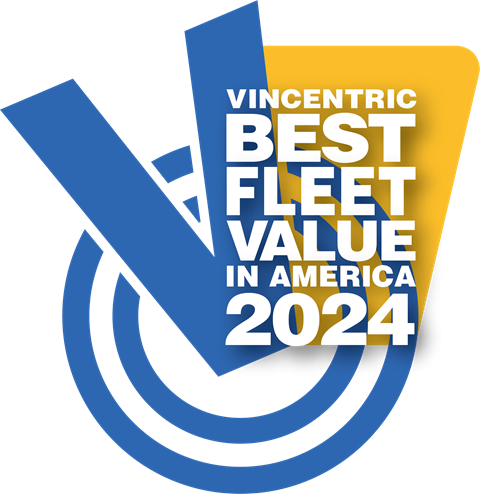 2024 Vincentric Best Fleet Value in America Logo