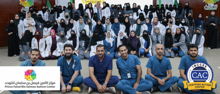 Staff and employees of Prince Faisal Bin Salman Autism Center