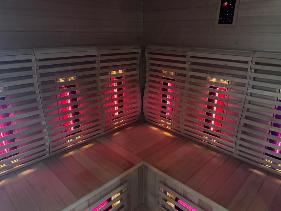 A leading-edge sauna inside New Jersey Sports Chiropractic, Morganville, N.J., offers patients an array of health benefits.
