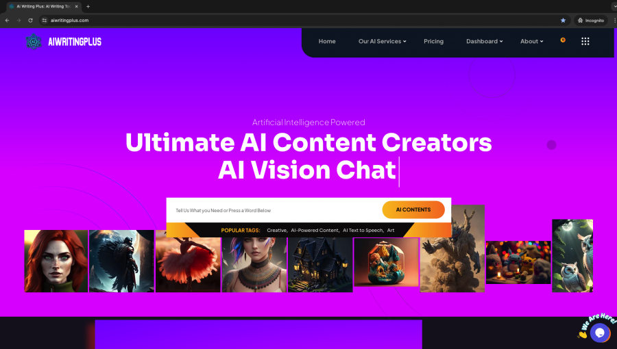 AIWritingPlus Unveils Revolutionary AI-Powered Digital Content Creation Platform.
