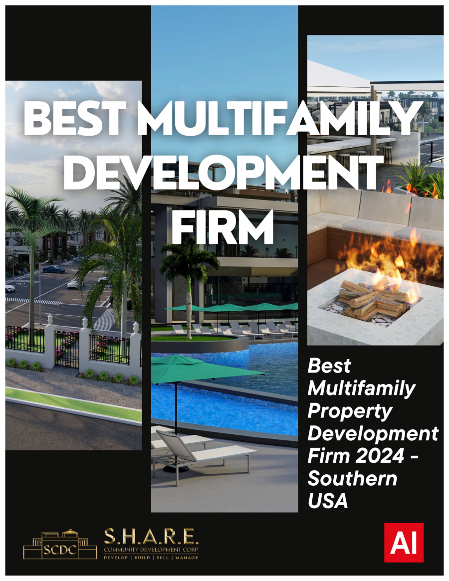 Share Community Development Corp Named ‘Best Multifamily Property Development Firm 2024 – Southern USA’