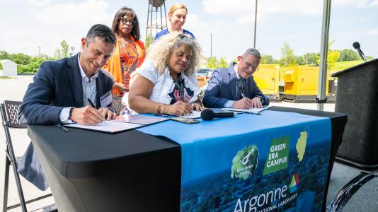Argonne signing