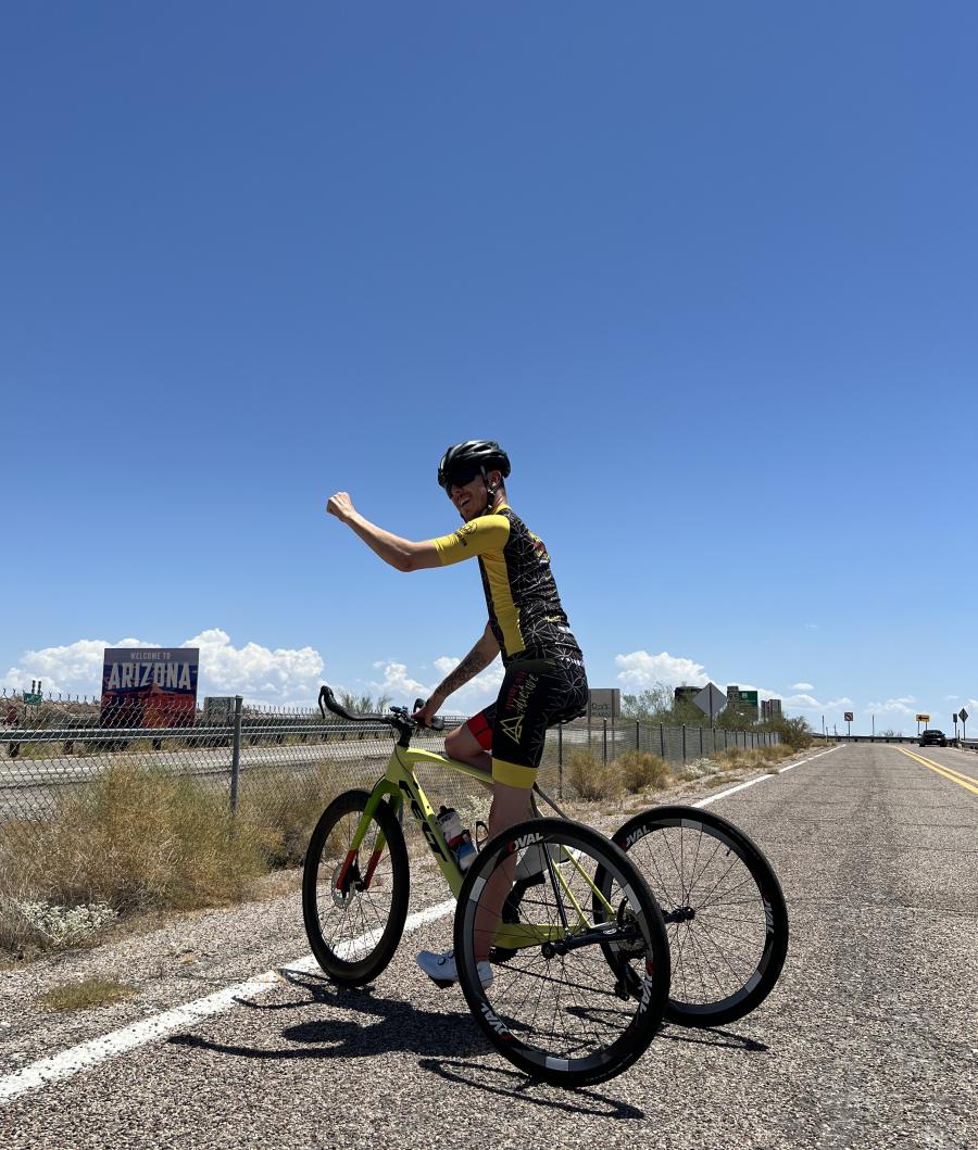 Quadriplegic Athlete Aaron Baker Makes A Stop in Arizona for 'Adversity ...