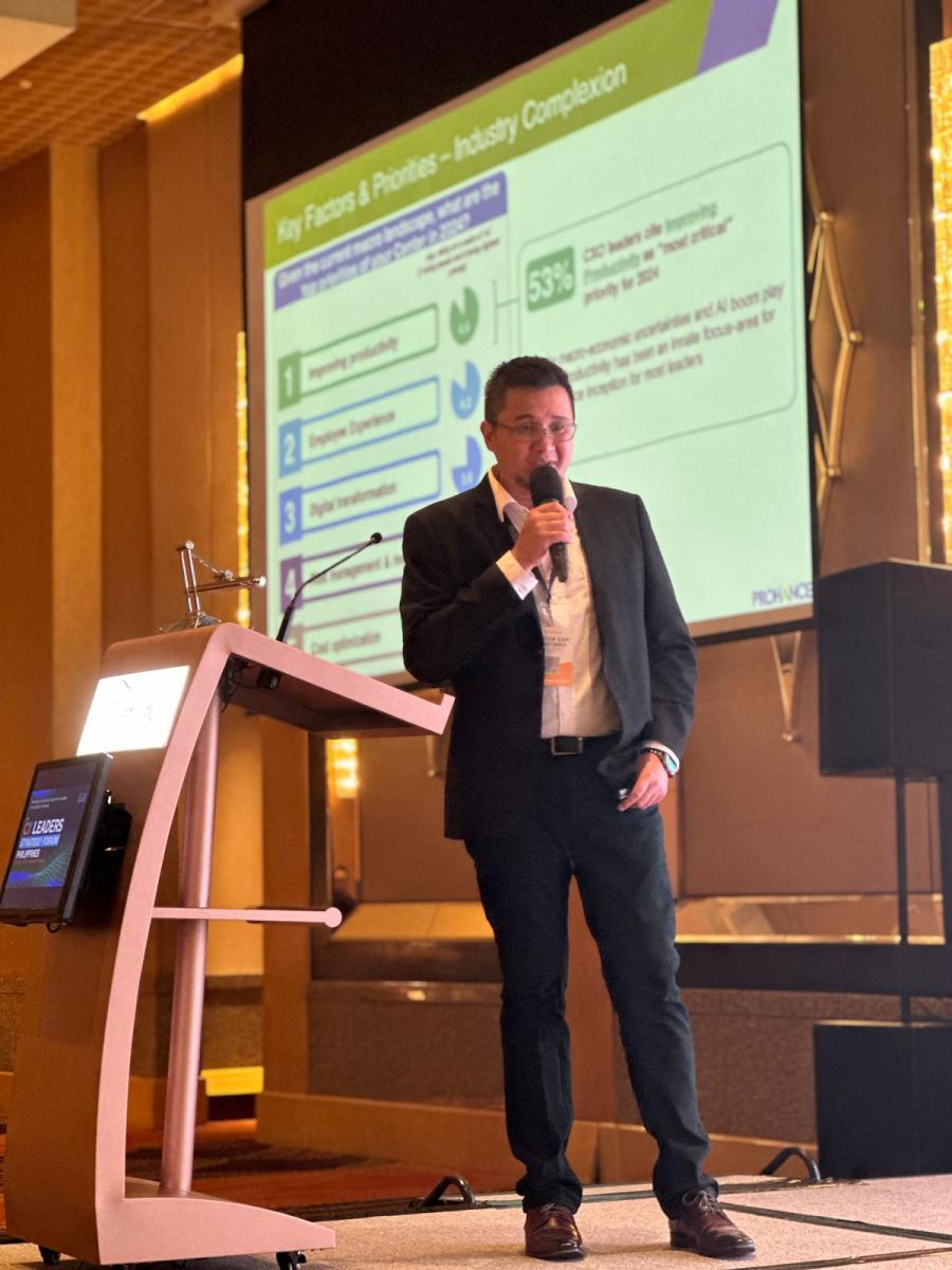 Lester San Antonio, Director of Business Development SEA at ProHance at the 3rd CX Leaders Strategy Forum Philippines