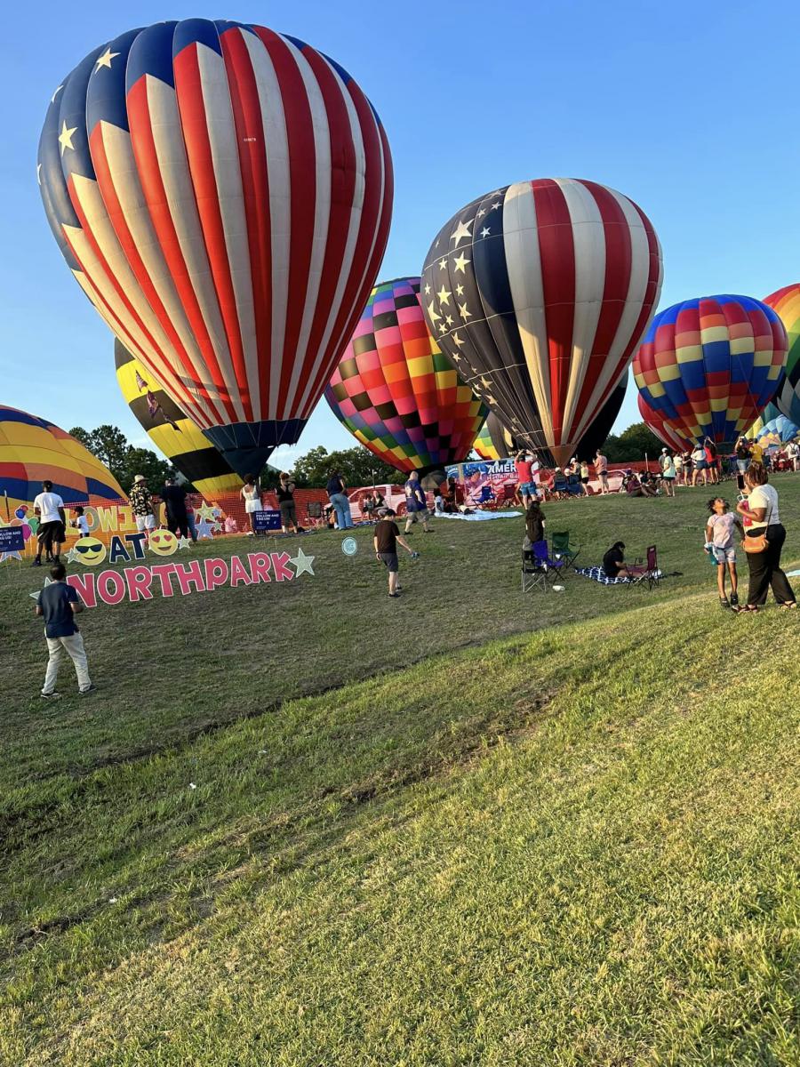 Northpark's Annual Celebrate America Balloon Glow Lights up Ridgeland