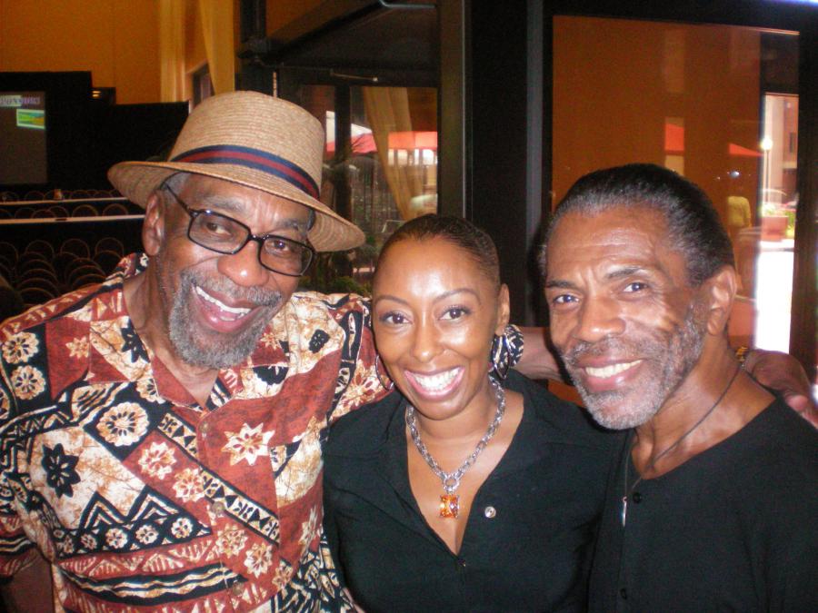 Veteran Actor Bill Cobbs in great spirits with friends Casting Director LaTanya Y. Potts, and Andre’ De Shields, an actor, singer, dancer, director, and choreographer. De Shields has received numerous accolades including an Emmy Award, Grammy Award, and Tony Award.