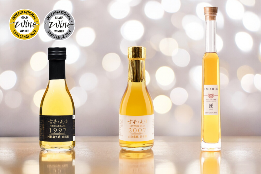 6 Brands of INISHIE Vintage Sake Win Medals at IWC 2024, One of World's ...