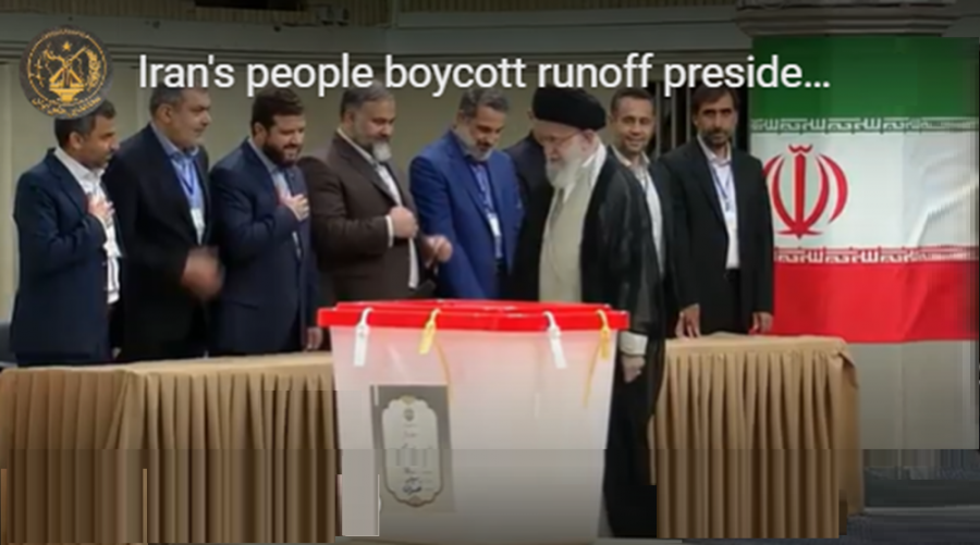 Within a week, the world saw two very contrasting pictures of the Iranian people and their desires. The first and second rounds of the Iranian regime’s sham elections on June 28 and July 5, were met with an unprecedented boycott by the Iranian people.