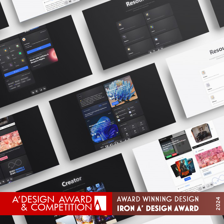 Atom63.io by You Zhang Triumphs with Iron A’ Design Award in Website and Web Design Category