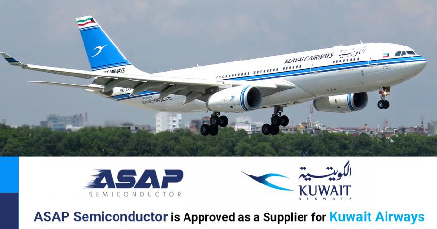Approved Parts Supplier of Kuwait Airlines