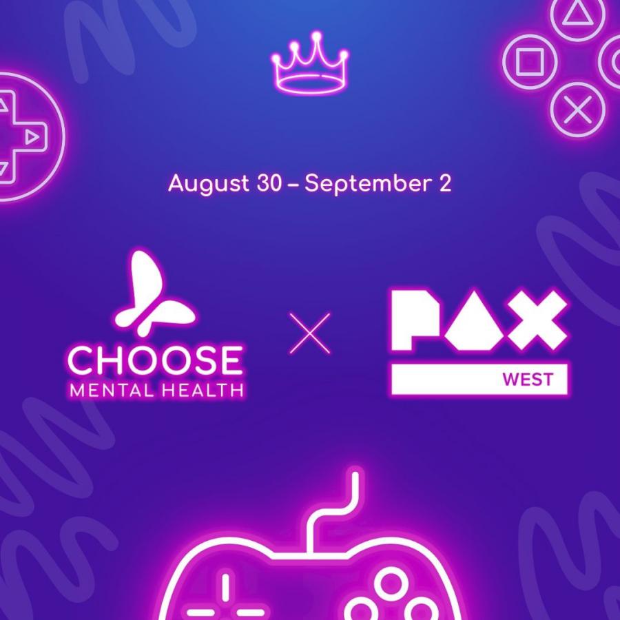 Choose Mental Health Joins PAX West 2024 to Fundraise for Youth Mental