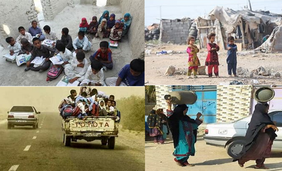 According to the Iranian regime statistics, Sistan and Baluchestan are by far the poorest provinces in Iran. In many images from this place, it seems as if time has stopped, and there is no sign of development or progress. The life condition in this area is so painful. 