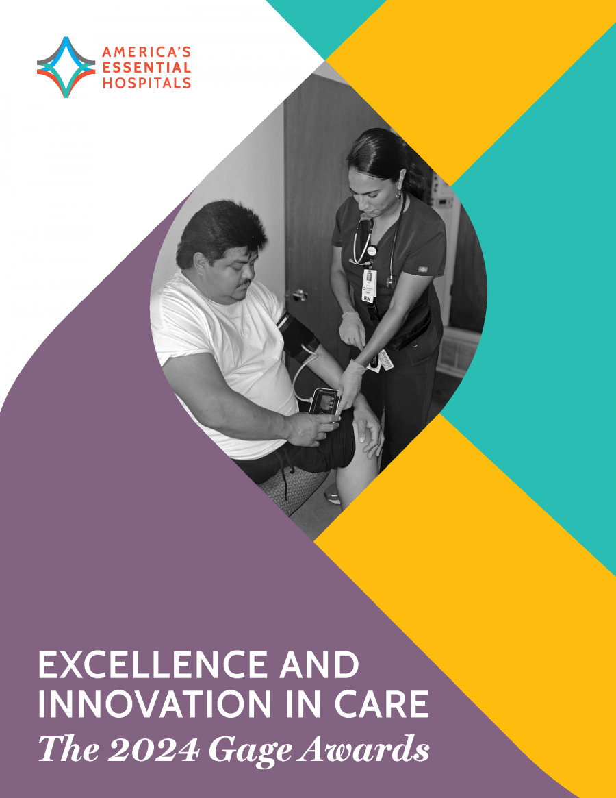 Cover of report Excellence and Innovation in Care: The 2024 Gage Awards