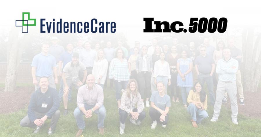 EvidenceCare Makes the Inc. 5000 List for the 3rd Consecutive Year