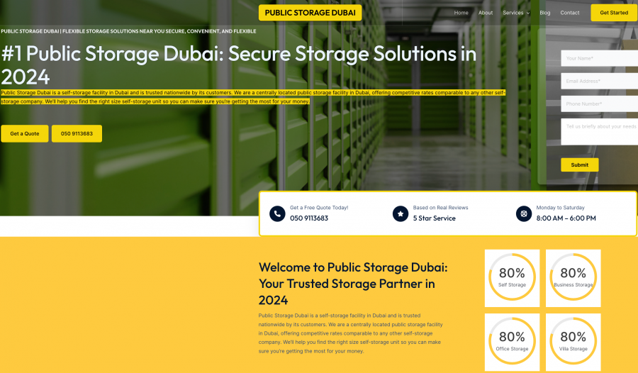 Public Storage Dubai