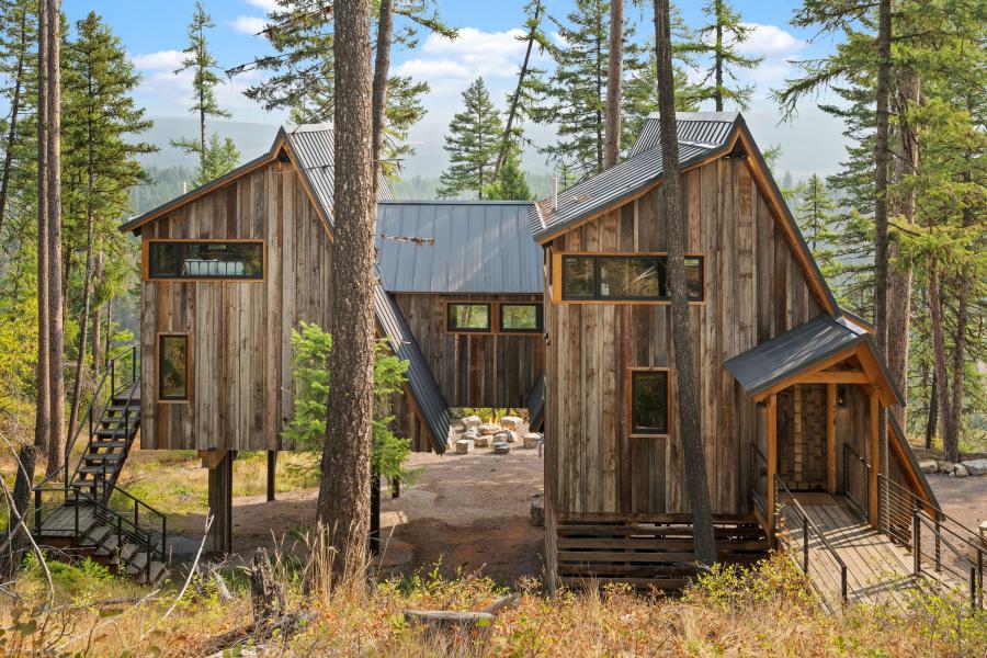 On The Rocks Treehouse, 31 Forest Path Drive, Whitefish, MT 59937