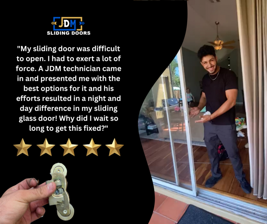 JDM Sliding Door & Window Repair Naples celebrates one year anniversary with over 84 five-star reviews