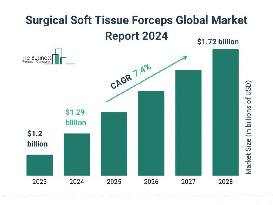 Surgical Soft Tissue Forceps Market Report 2024 – Market Size, Trends, And Forecast 2024-2033