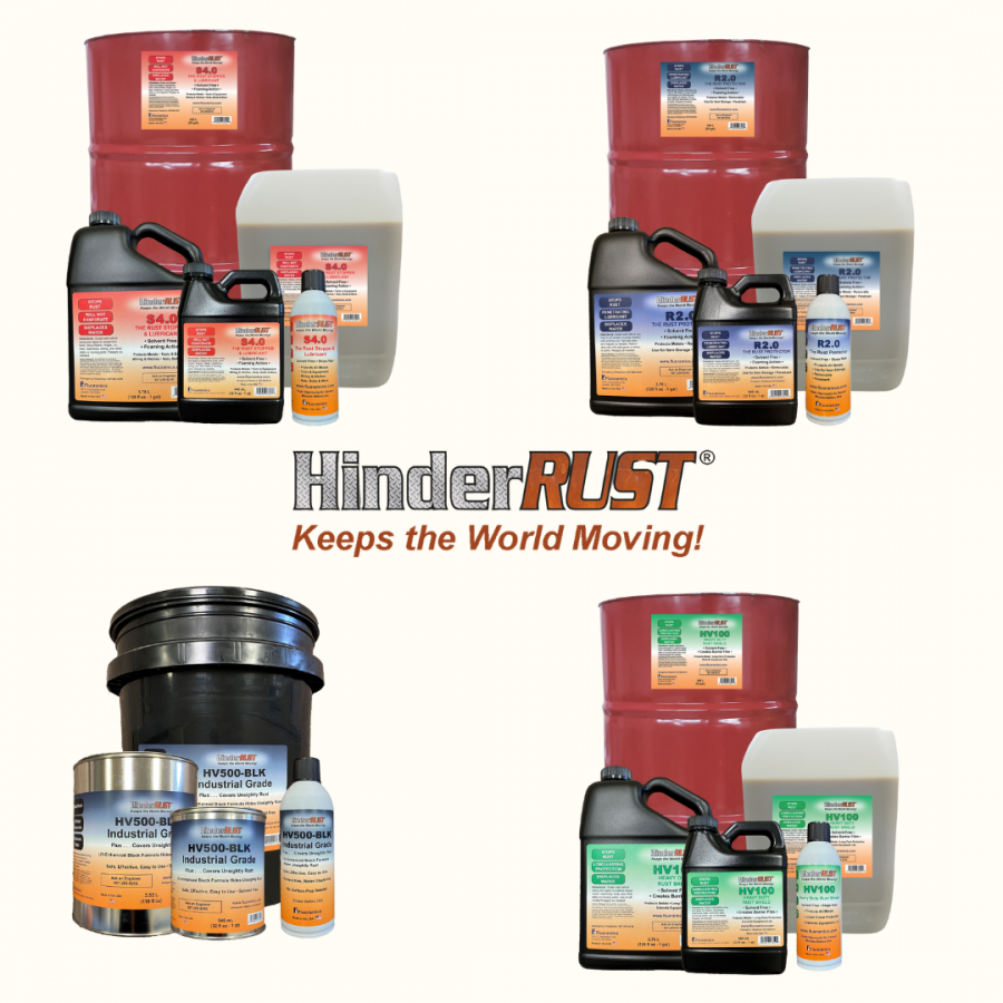 Fluoramics Announces New Packaging for HinderRUST Product Line