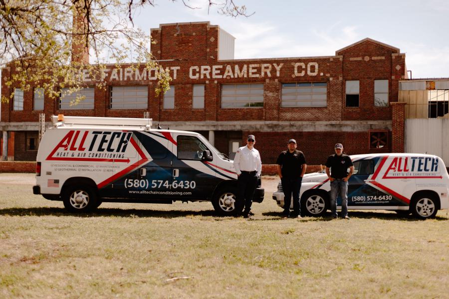 AllTech Co-Founder Daniel Addi and team