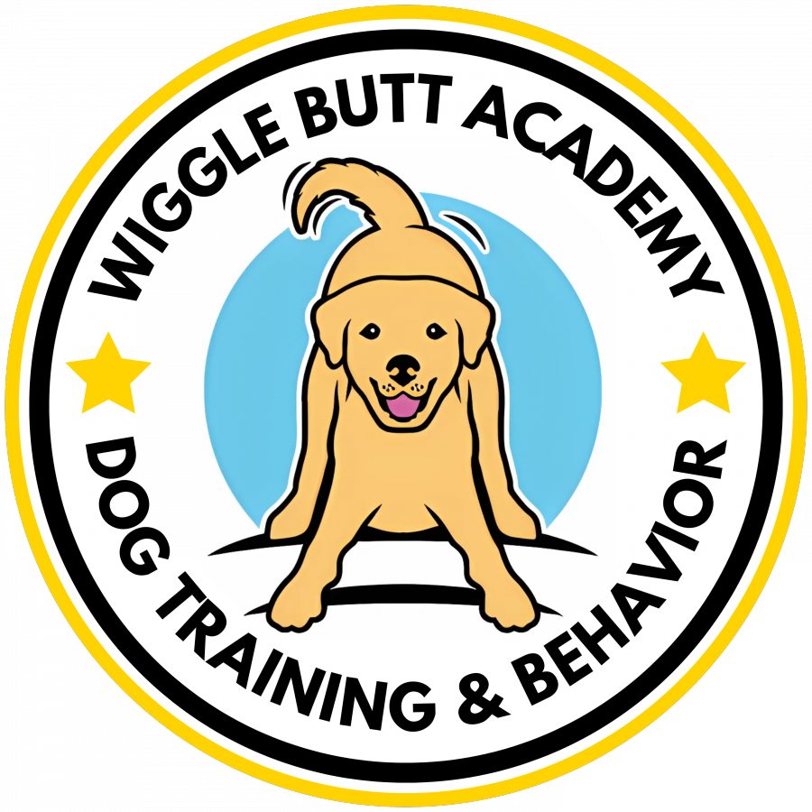 Wiggle Butt Academy Dog Training and Behavior Logo