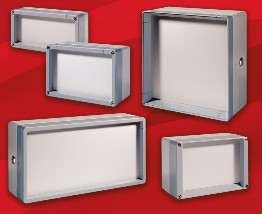 aluFACE is an extensive range of diecast aluminum enclosures