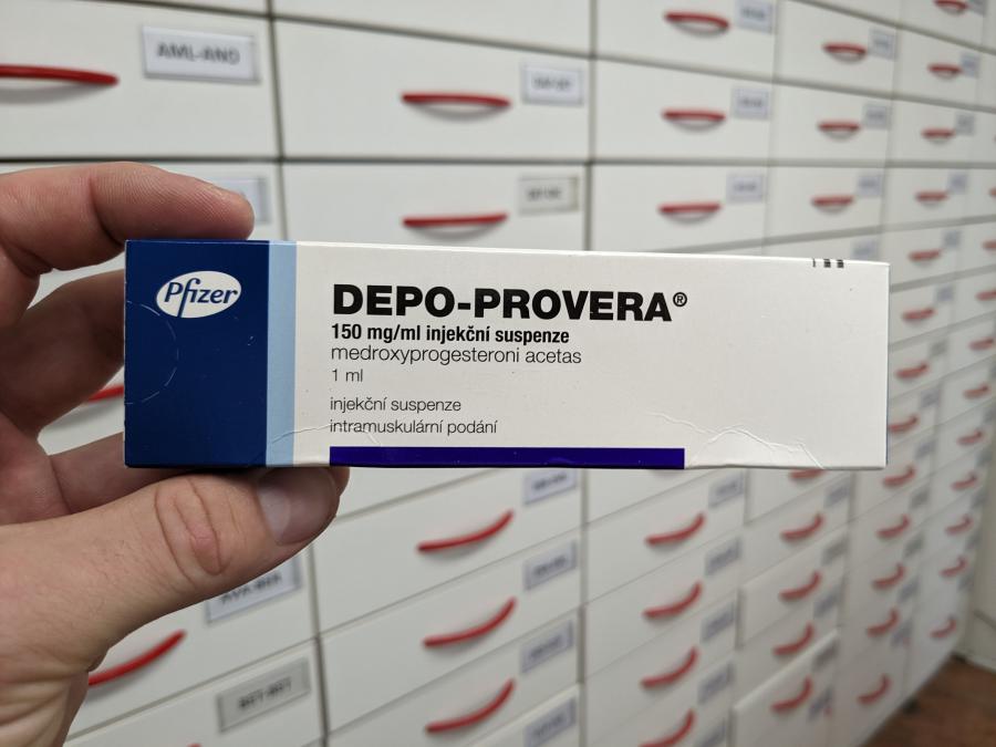 Depo-Provera contraceptive shot brain tumor