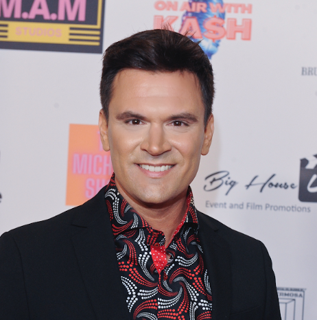 Kash Hovey host of the Kash Hovey and Friends Film Block at Film Fest LA at LA Live