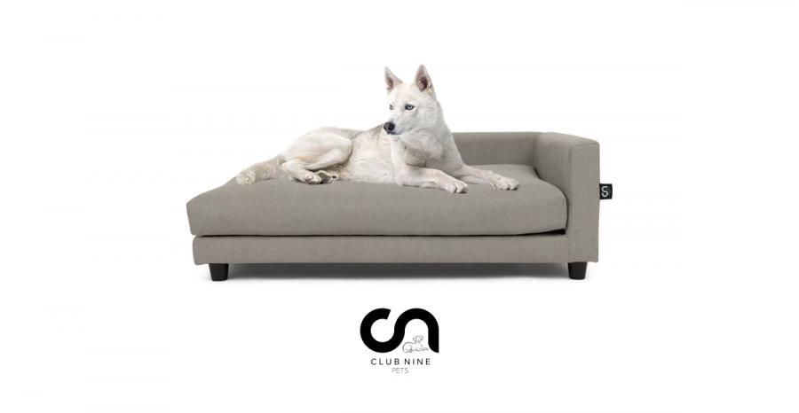 OPULENT Collection Dog Sofa Bed in Slate